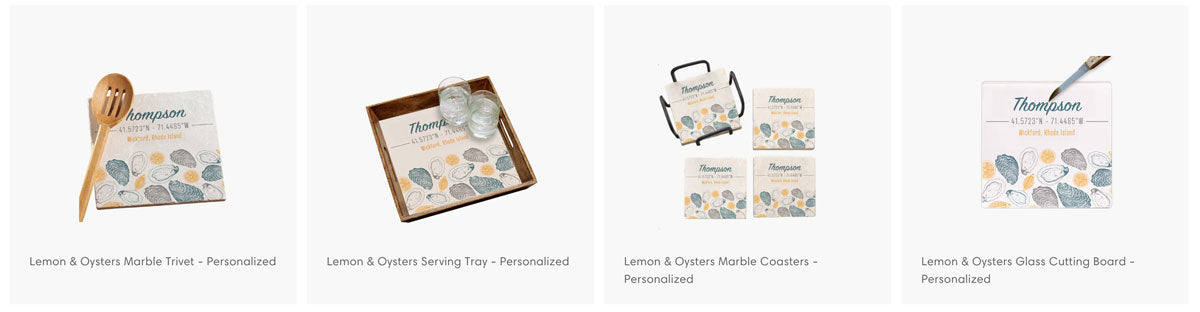 Lemon and Oyster Collection