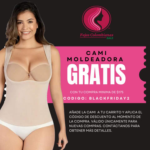 cami reductora colombiana | venta black friday