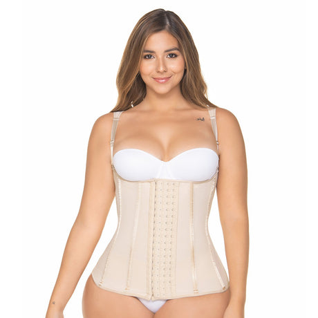 Faja chaleco para mujer Fájate 11173 - Cocoa