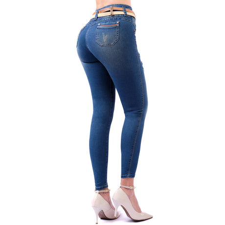 BUTT-LIFT JEANS BY FAZINED W/FAJA