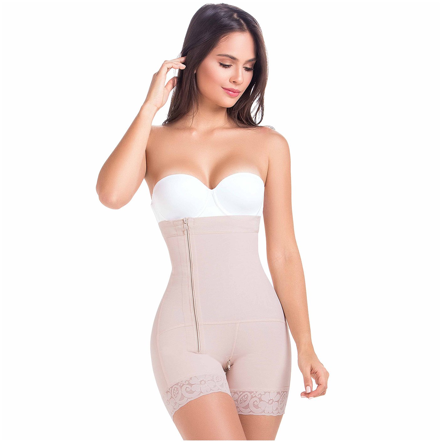  Salome 0314 Zip Waist Trainer Vest Faja Colombiana