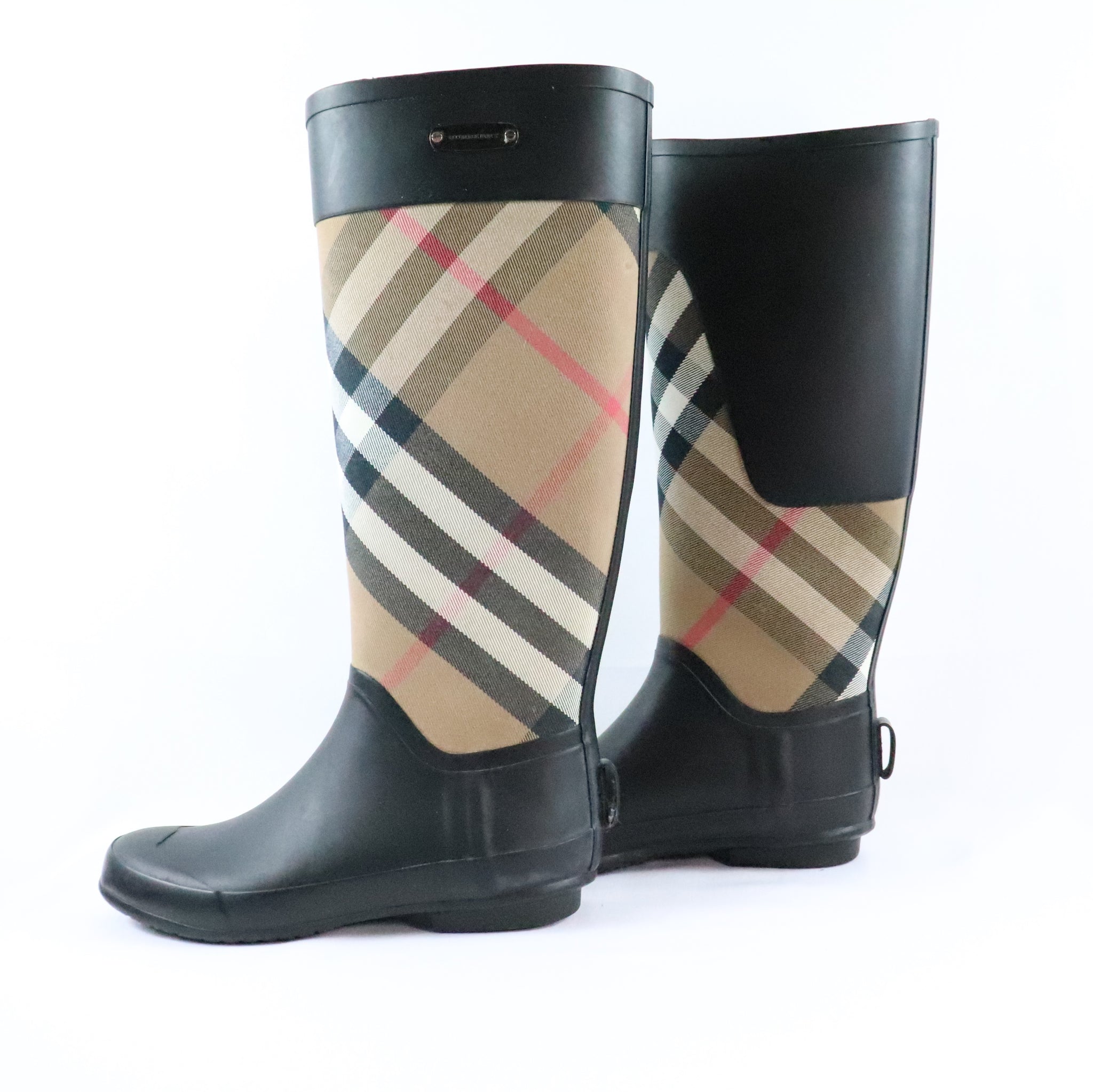 burberry clemence rain boot review