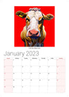 NEW Limited Edition 2023 Cow Collection Calendar