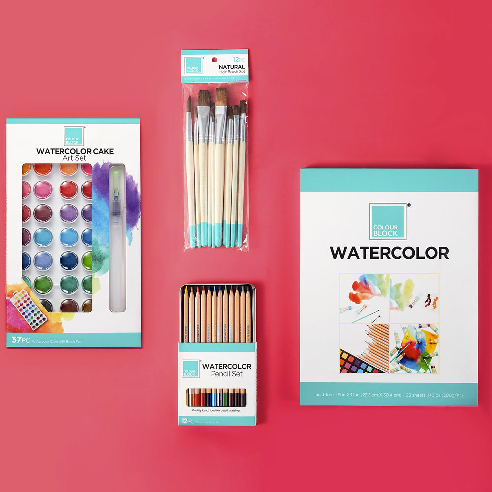 Watercolour Canvas Art Kit – The Entertainer Pakistan