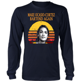 Make AOC Alexandria Ocasio-Cortez Bartend Again 2020 T-Shirt Alexandria Ocasio-Cortez Bartend Again Shirt