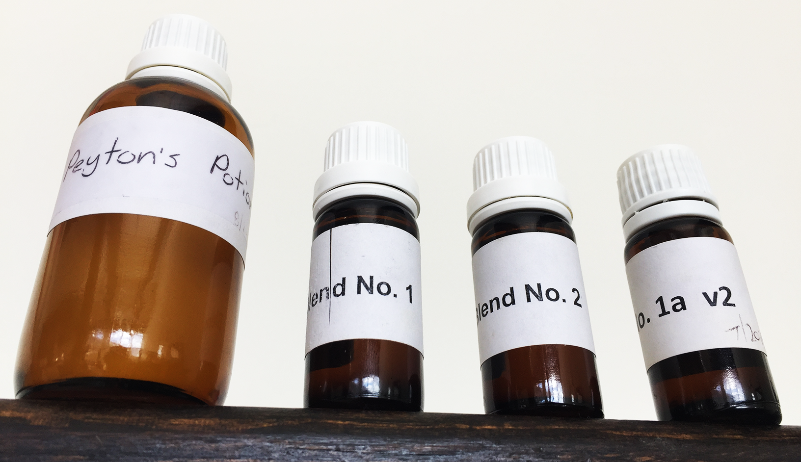 Peyton's Potion essential oil samples