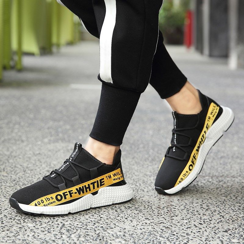 off white sneakers black