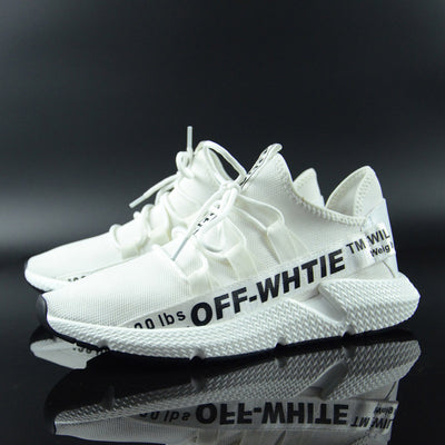 off white logo shoes