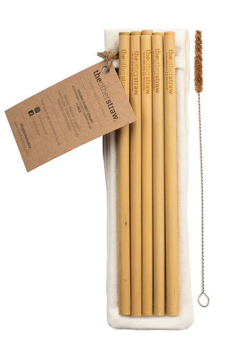 The Original Bamboo Straws 10-pack product recommended by Lennart Meijer on Improve Her Health.