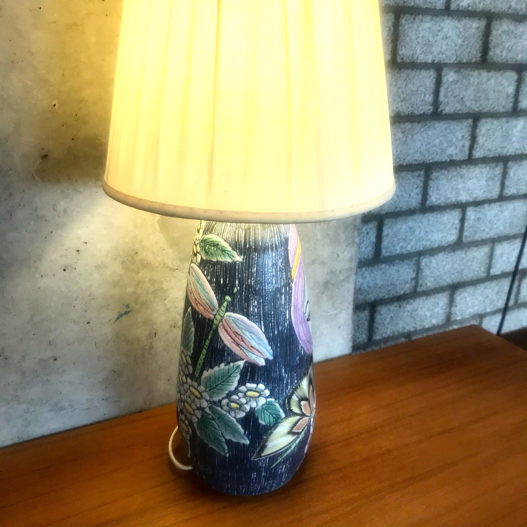 Beperken Hopelijk aanval Vintage keramiek lampvoet met gezicht. Zweden 1960 (382b) – P.U.M.62