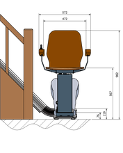 The UP Stairlift(Revolutionary Modular Rail System)
