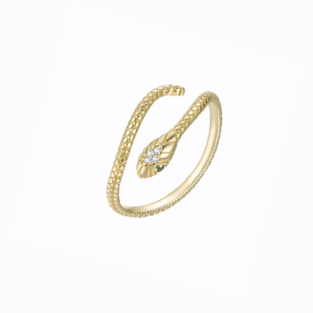 Snake Ring, Rose Gold – Bella Mayford
