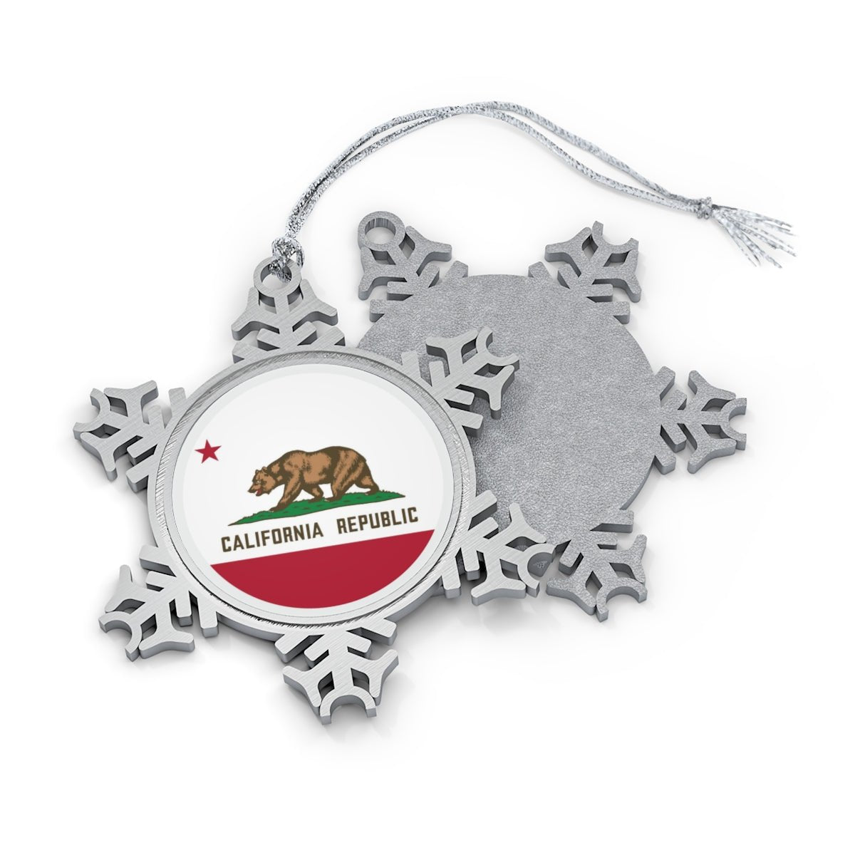 California Snowflake Ornament