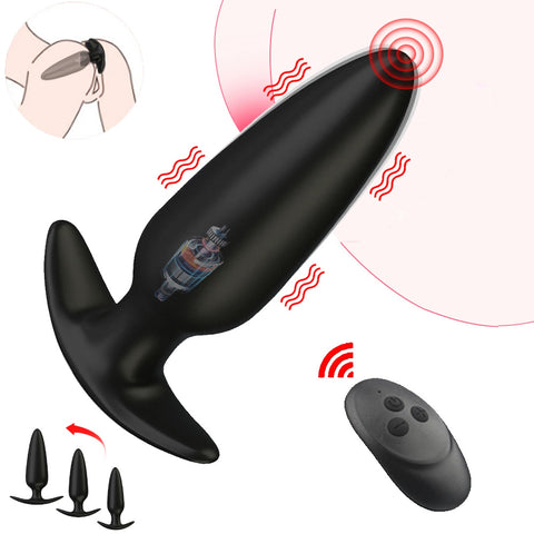 Plug anal vibrant en silicone-Le Royaume Du Plug