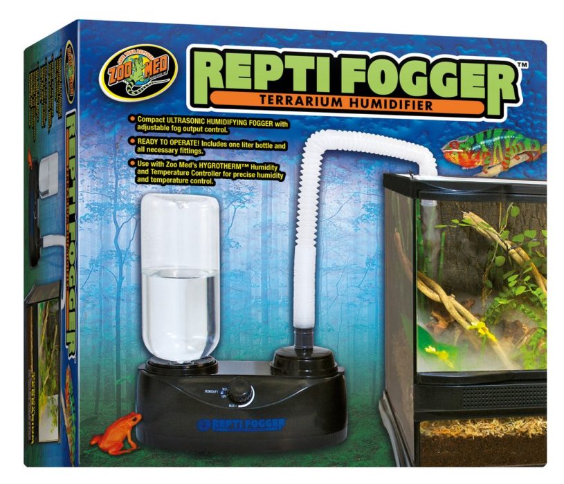 Zoo Med Creatures Dual Thermometer & Humidity Gauge Glow in the Dark