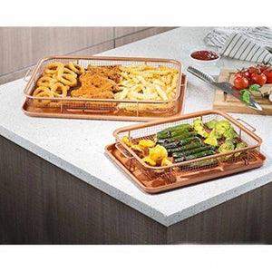 Copper Crispy Tray - Oven Air Fryer