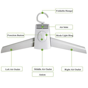 Electric Clothes Hanger Drying Rack