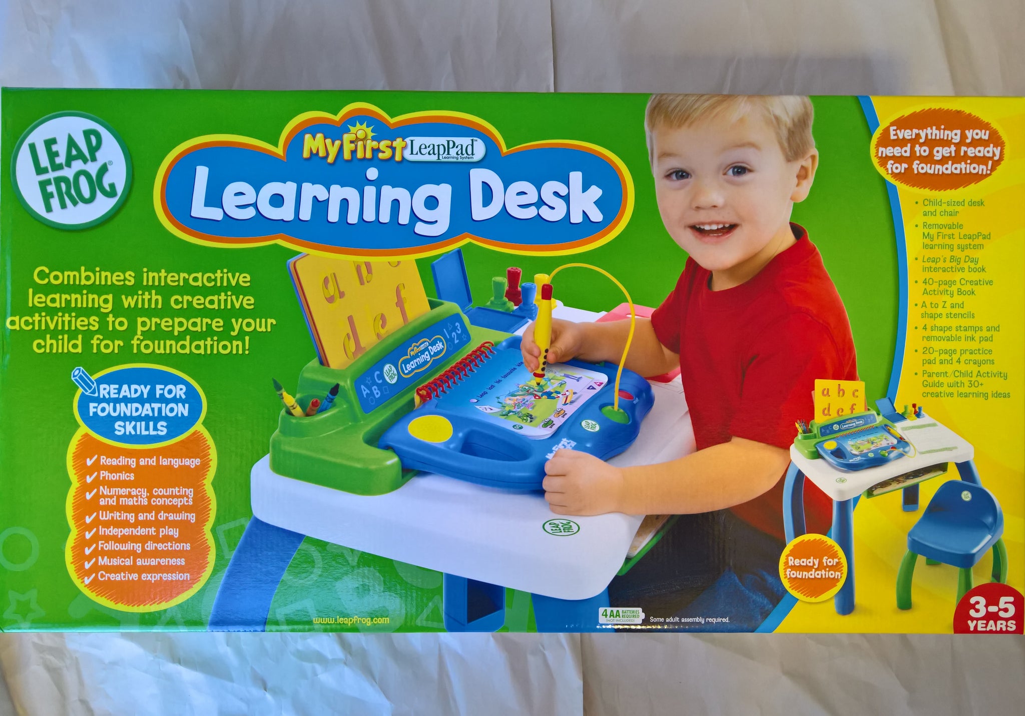 1 Leap Frog My First Leappad Learning Desk Chair Child Furniture