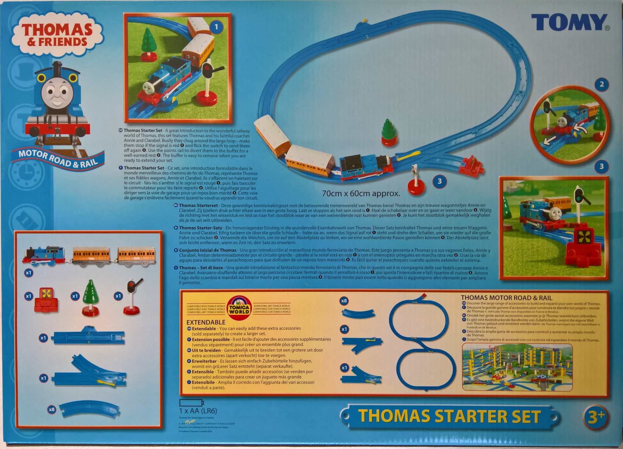 tomy thomas starter set