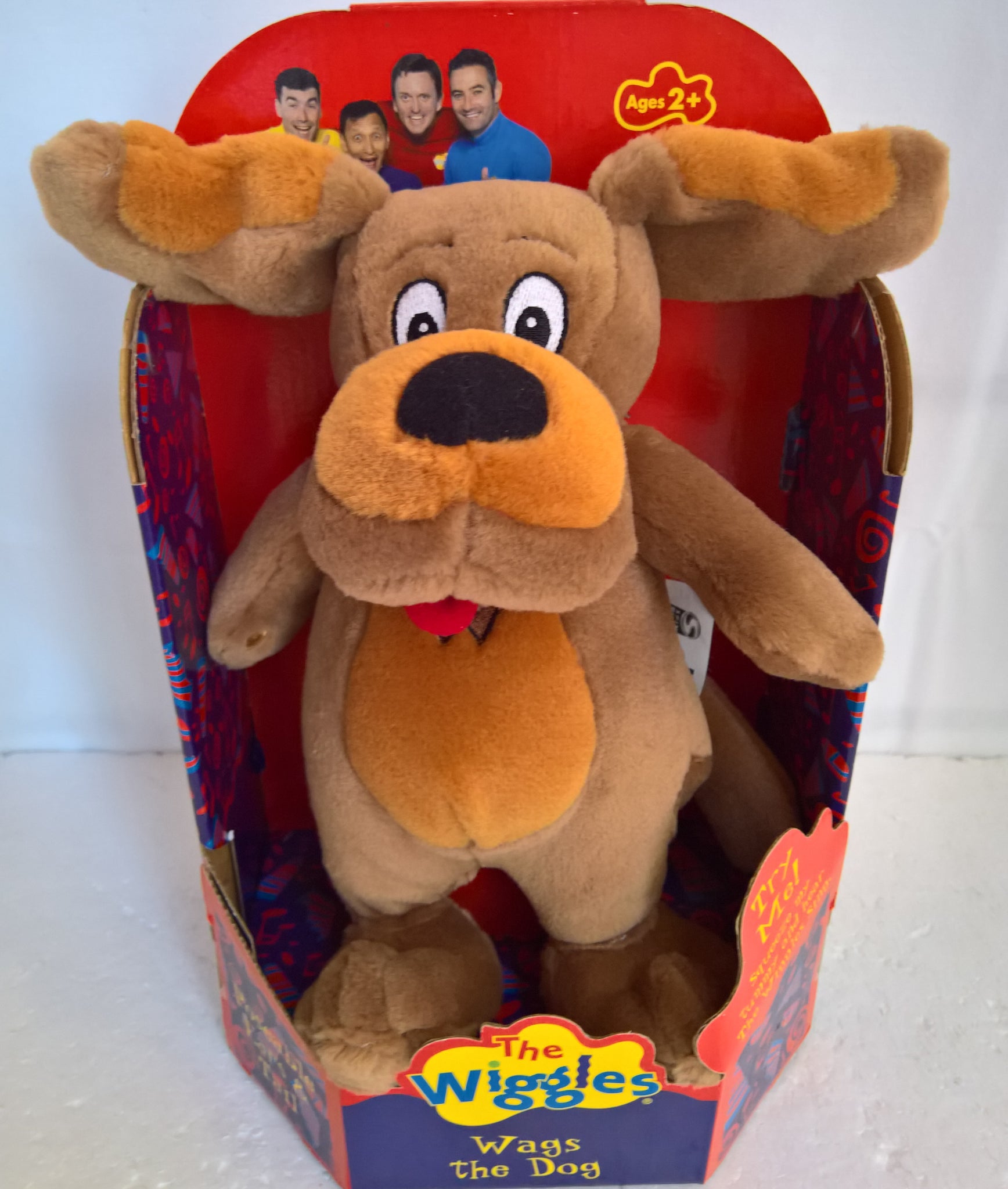 wags the dog plush