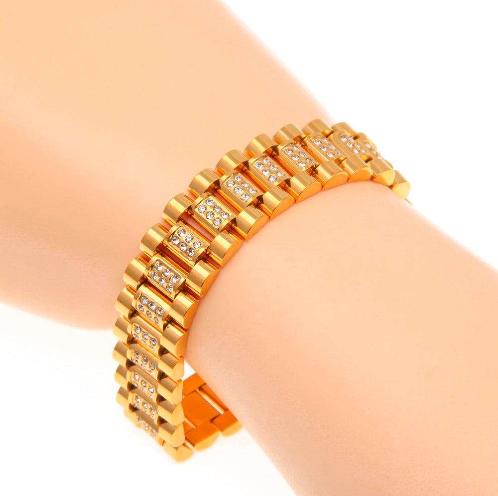 gold presidential bracelet