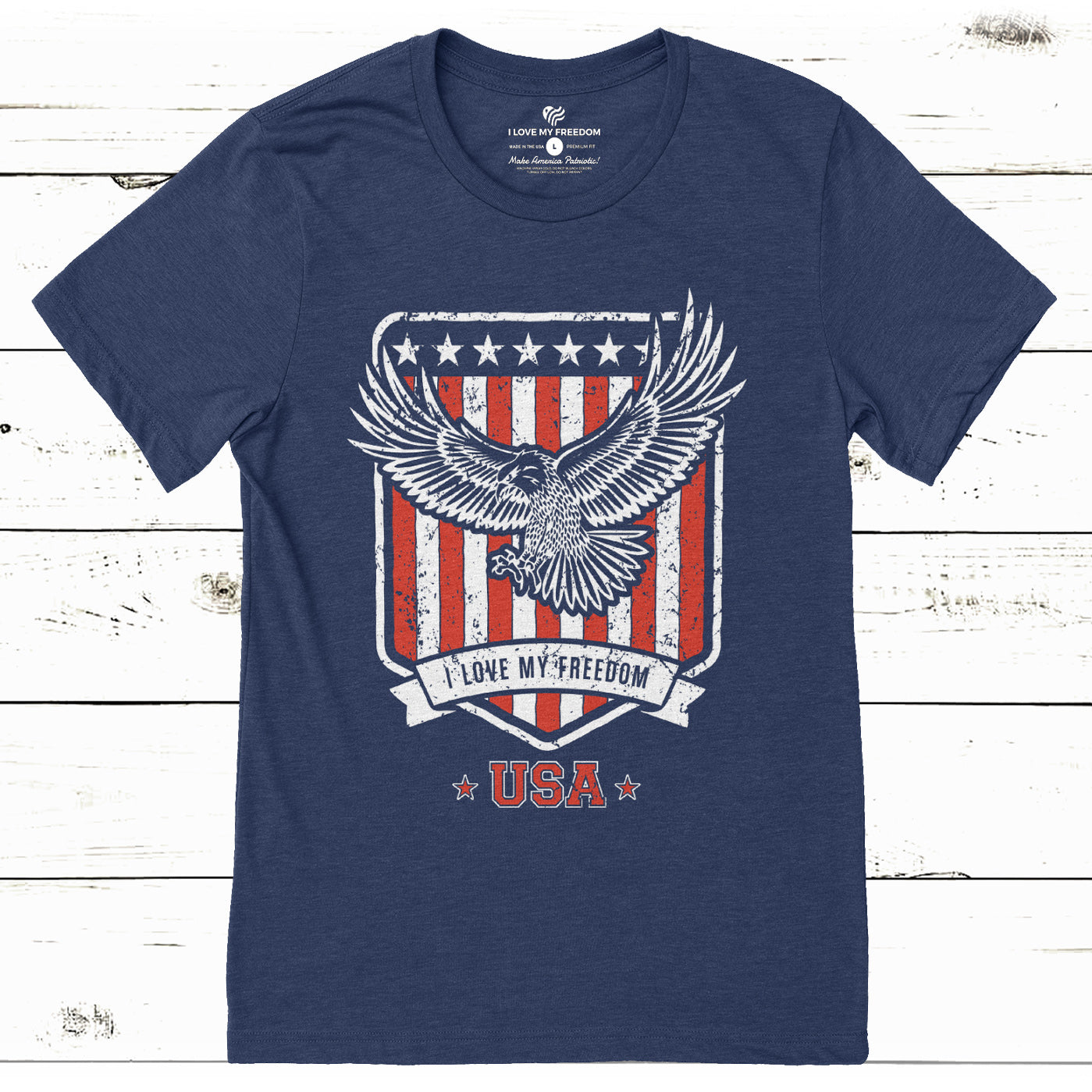 The Freedom Eagle T-Shirt – I Love My Freedom