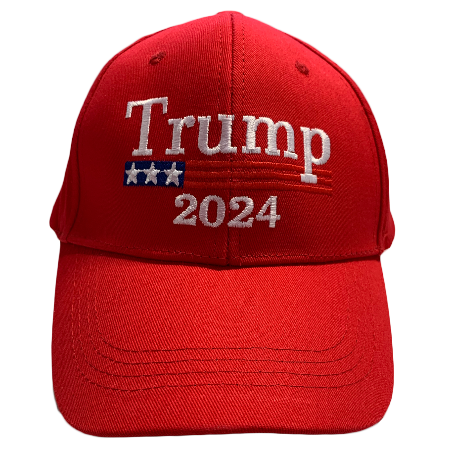 Red TRUMP 2024 Hat I Love My Freedom