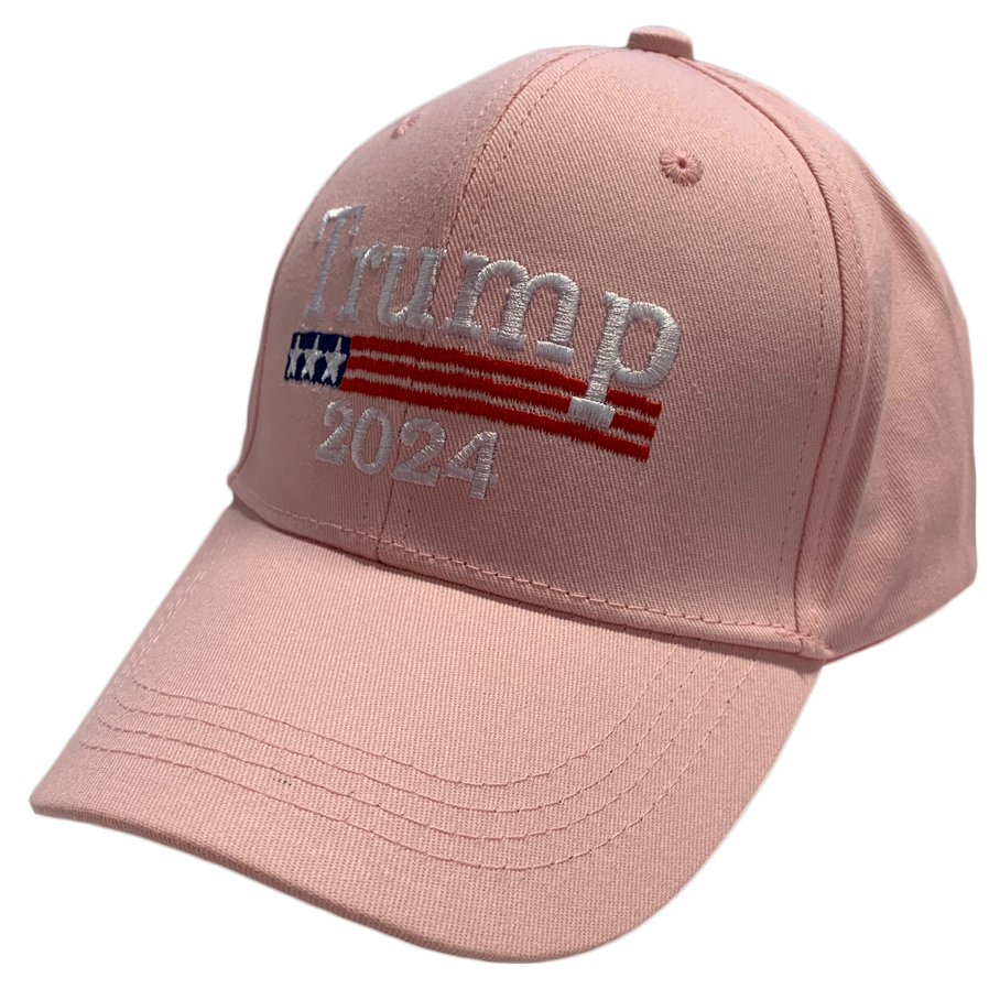 Pink TRUMP 2024 Hat I Love My Freedom