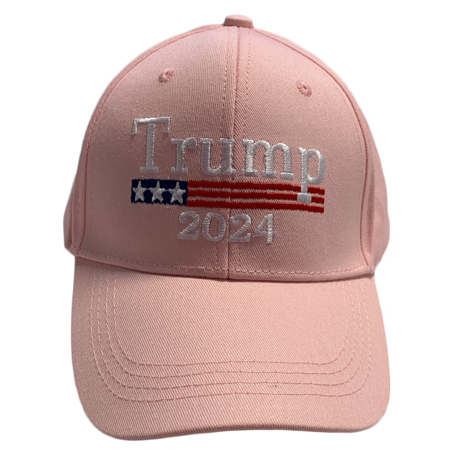 Pink TRUMP 2024 Hat I Love My Freedom