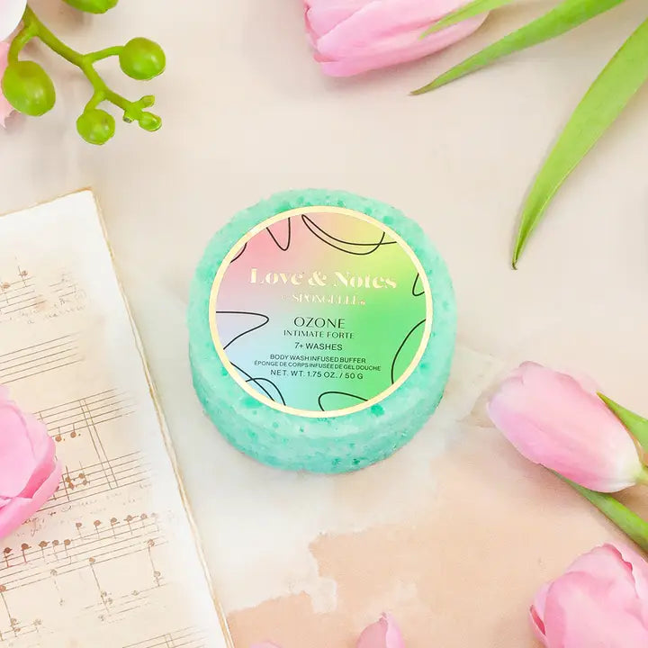 Infused Body Buffer Spongette - Intimate Forte (Ozone) Scent