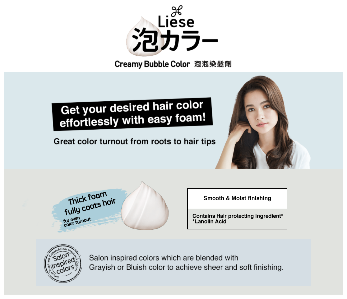 Kao Liese Creamy Bubble Color