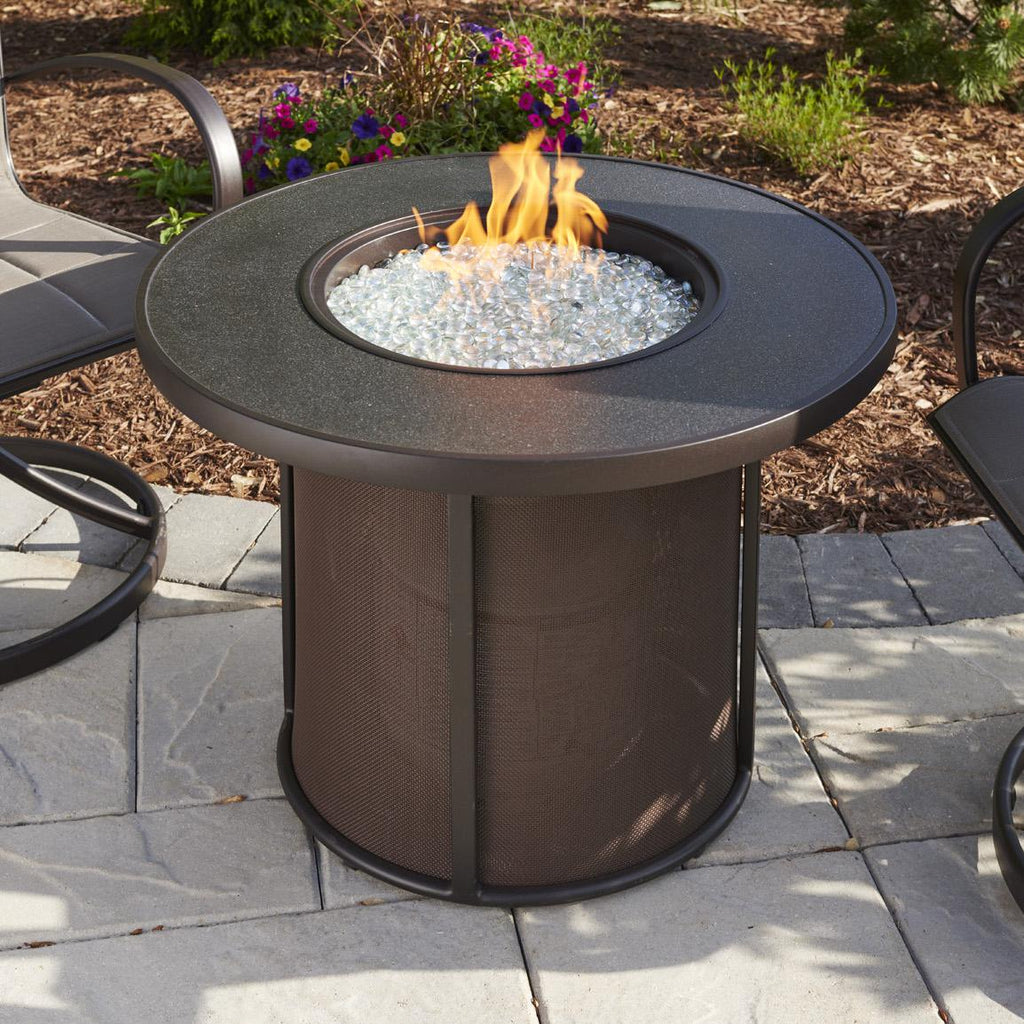 gas fire pit table