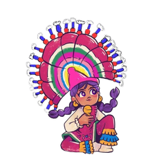 young sun goddess mexico