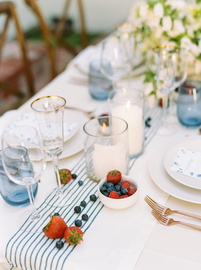 Fourth of July tablescape aesthetic 