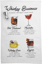 Load image into Gallery viewer, Drink Recipe Towel Set
