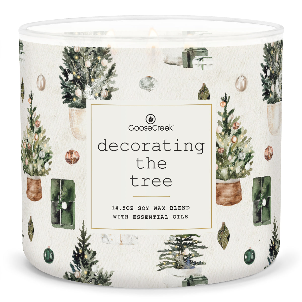 This is Christmas Wax Melt - Create a Cozy Holiday Ambiance with Pine,  Berry, and Cinnamon Scents – Goose Creek Candle