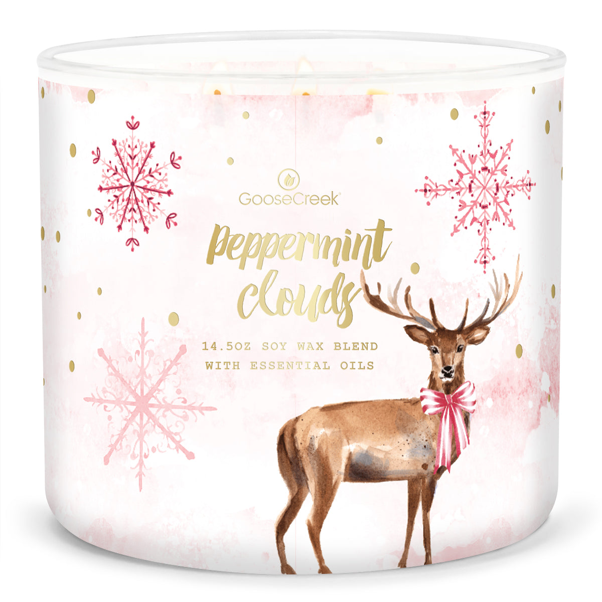NEW Goose Creek Candle Cotton Candy 14.5 oz 3 Wick Candle * Soy Wax