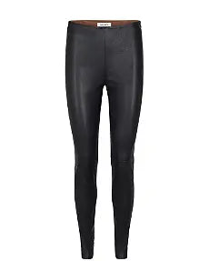 Mos Mosh - Lucille Stretch Leather Leggings Black