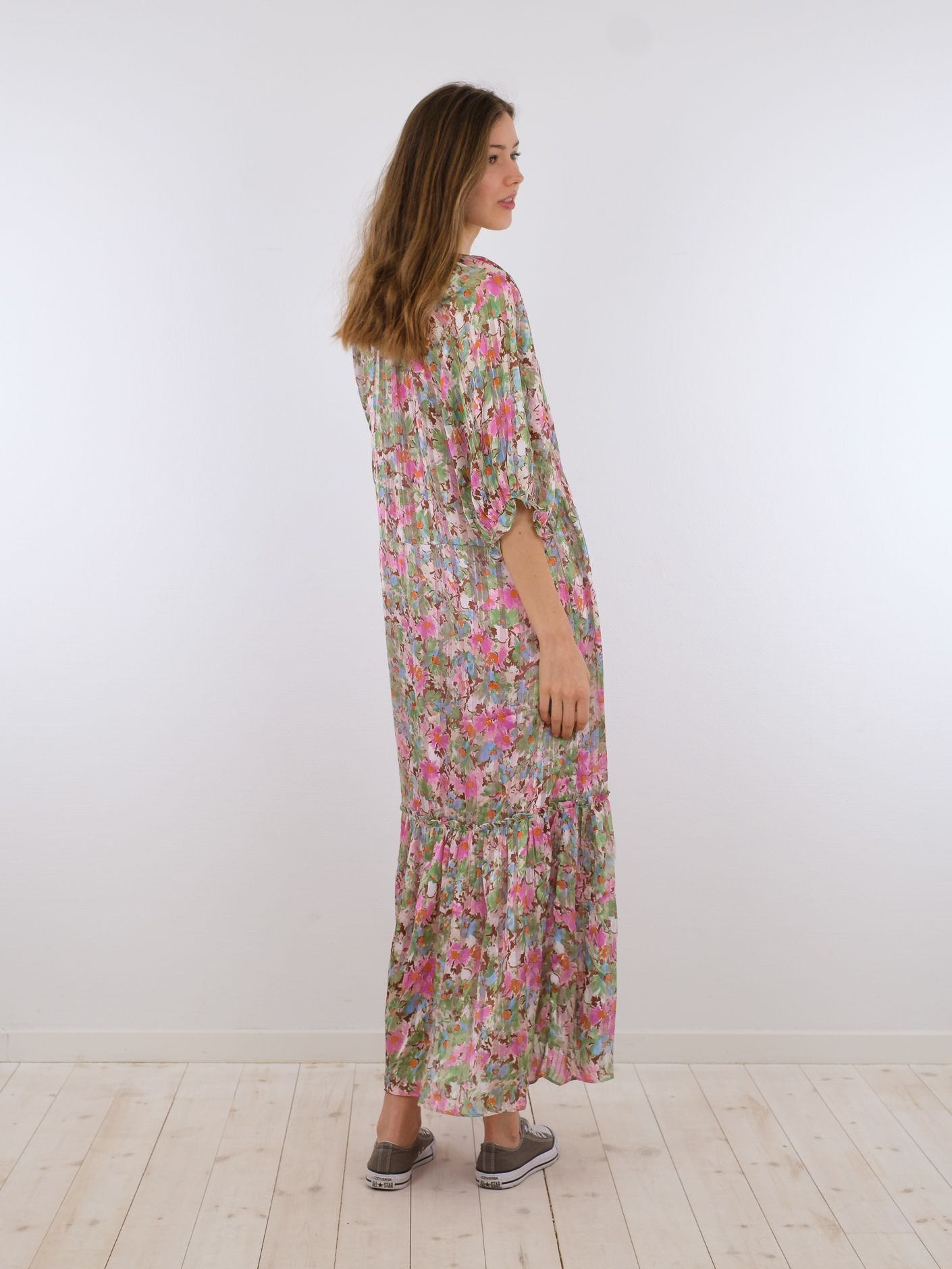 Neo Noir - Milla Flower Dress - Butik Emsig