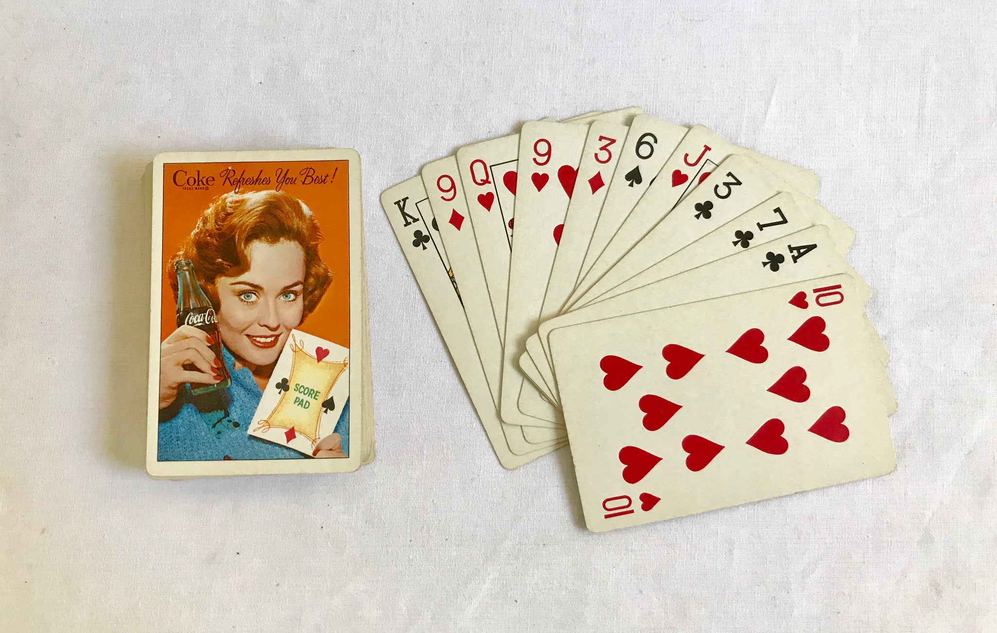 Vintage Coca-Cola Playing Cards - Unnecessary Stuff