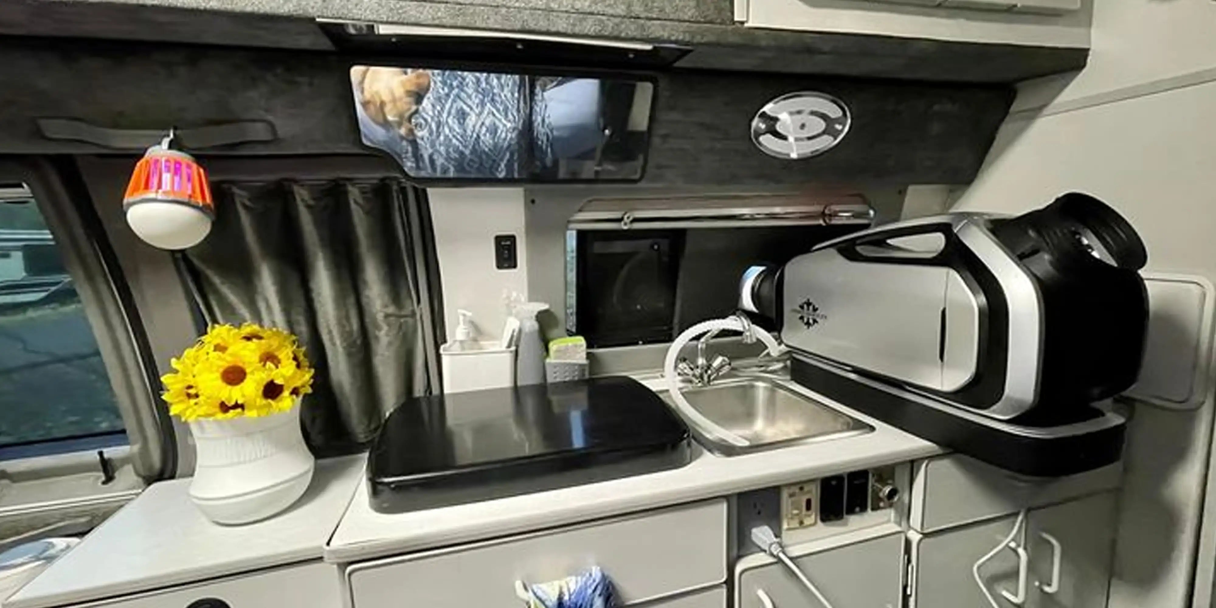 ZERO BREEZE Mark 2 portable air conditioner used for van