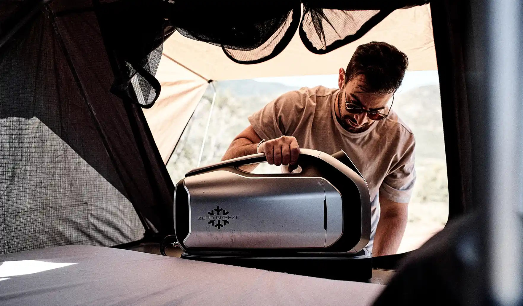 Keep your tent cool.