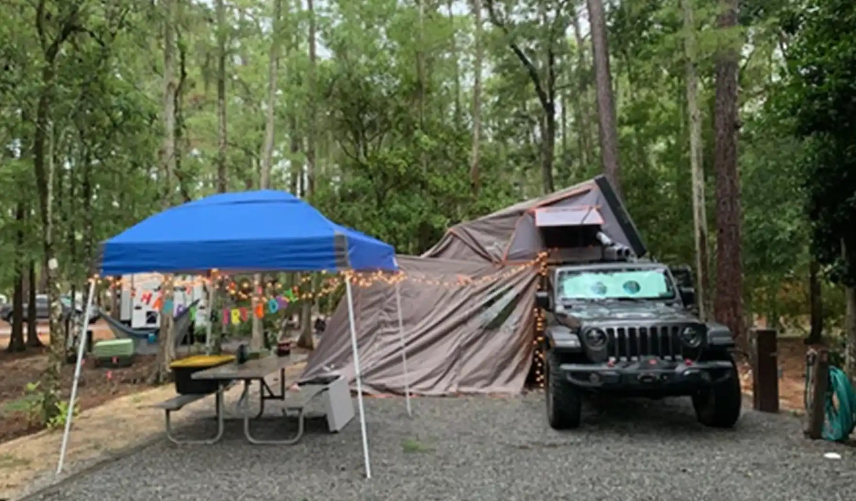 ZERO BREEZE Mark 2 ac for rooftop tent