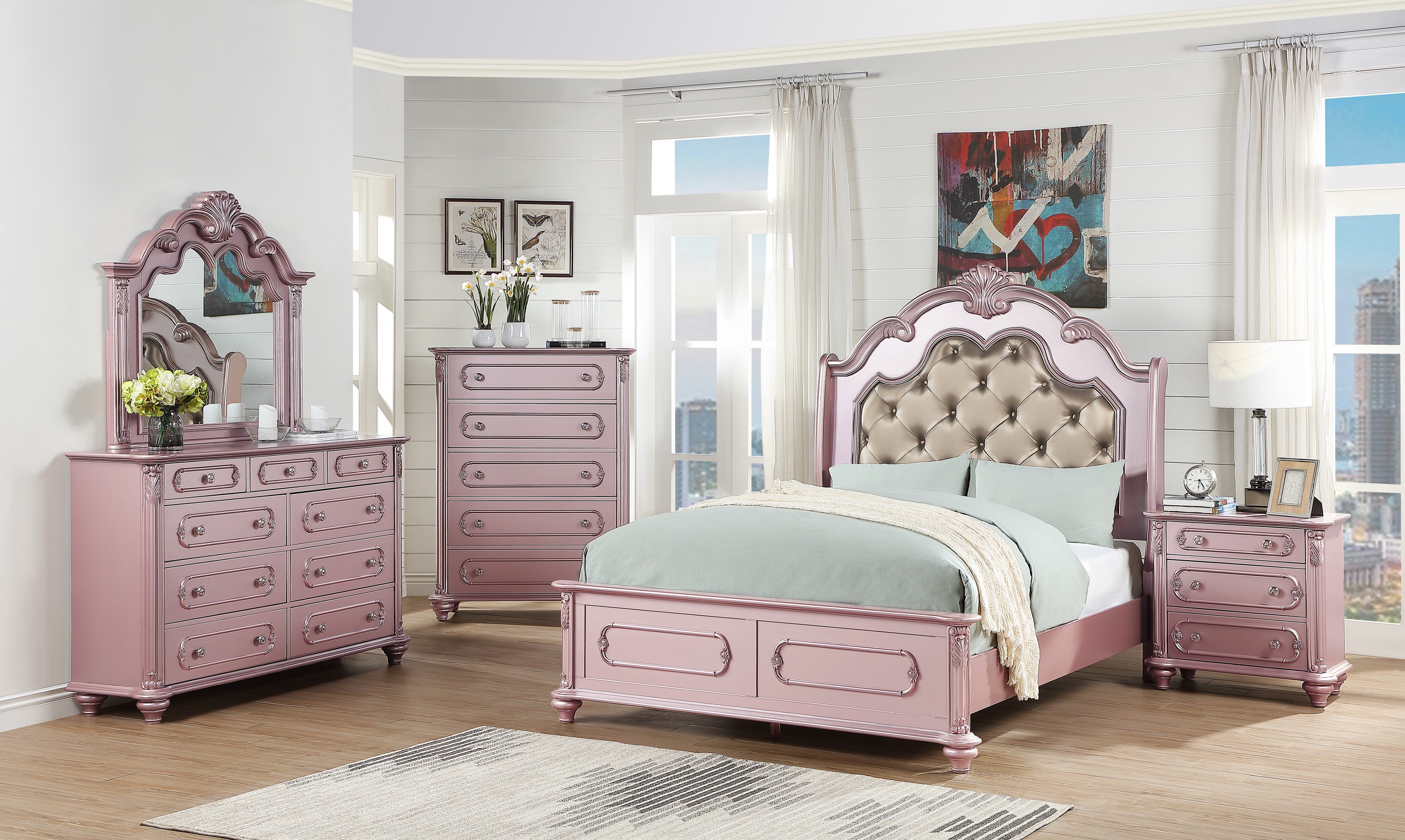 pink bedroom furniture uk