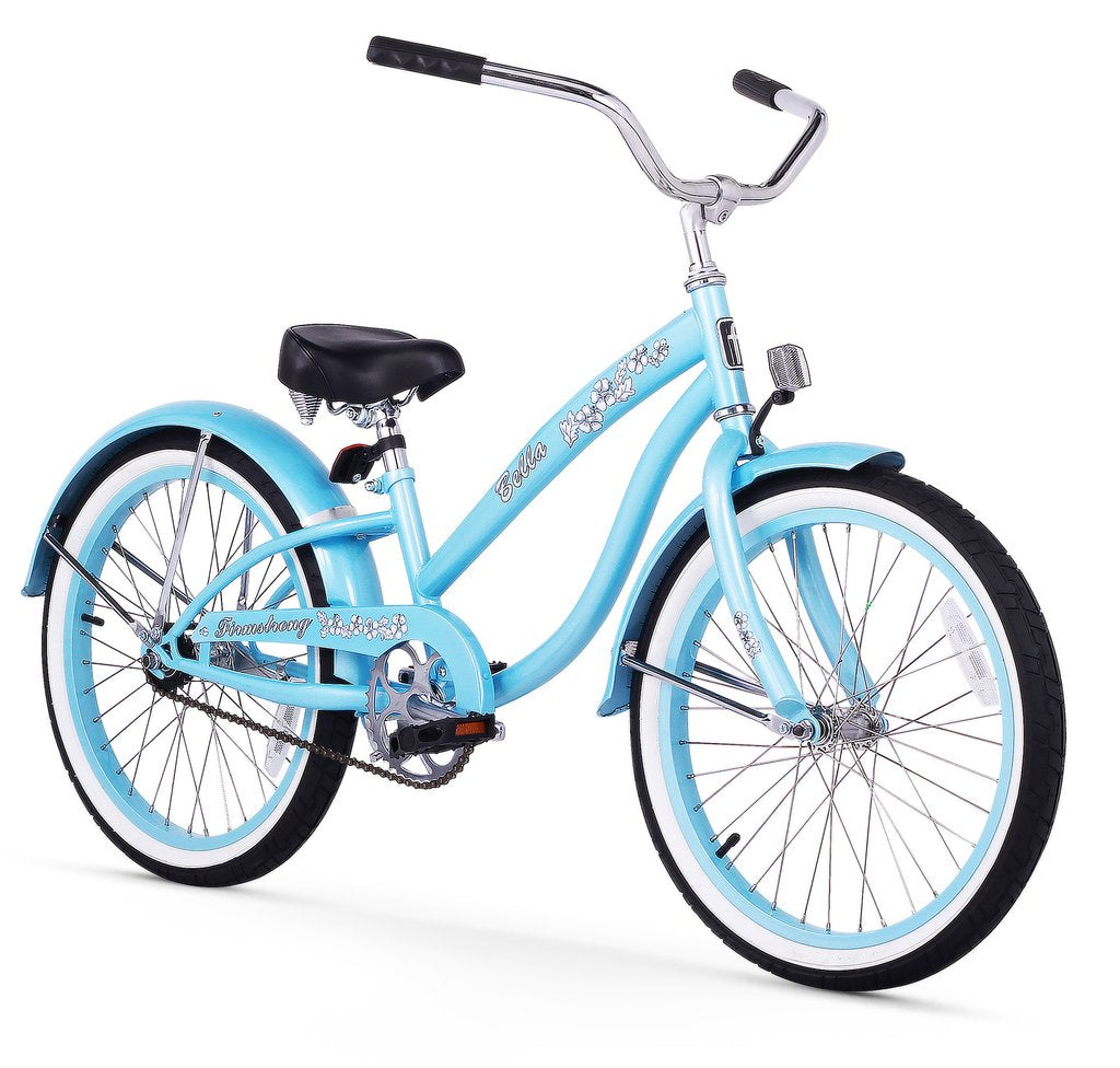 baby blue beach cruiser