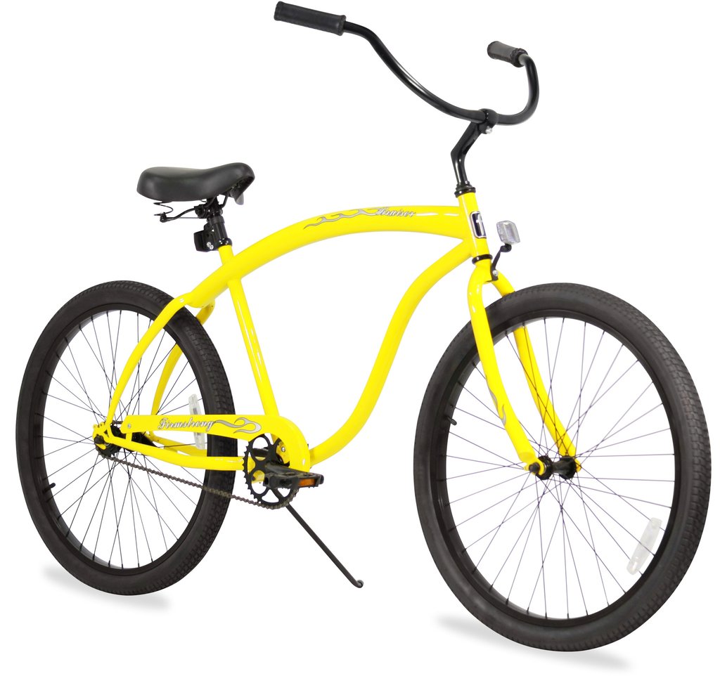 beach cruiser yellow