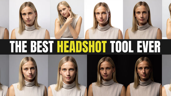 7 Ways To Use V-Flats For HEADSHOT Photography