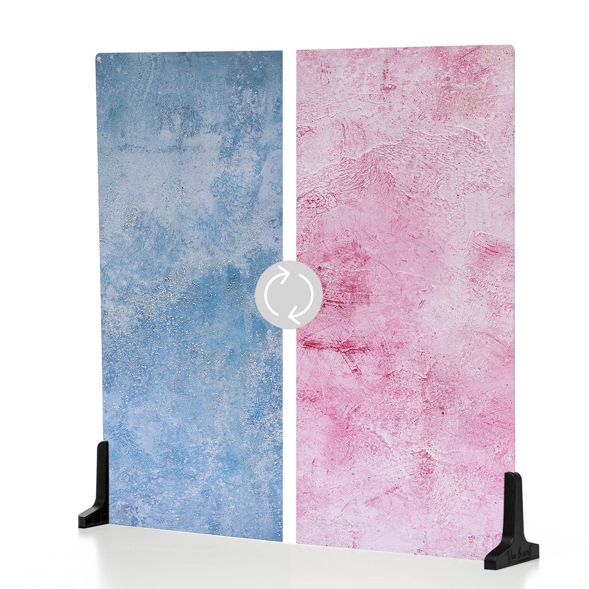 Image of Plastered Pink/Barn Door Blue
