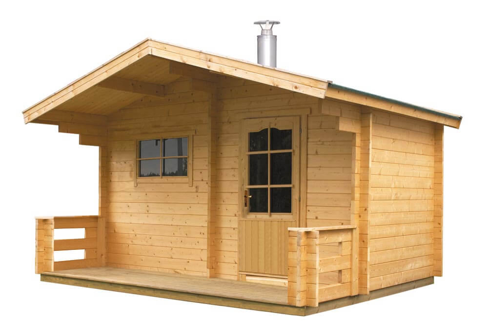 Sauna Cabin with Changing Room – Solstice Hot Tubs