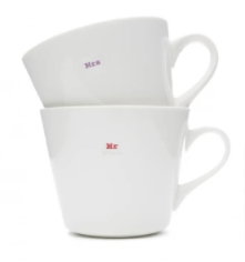 Keith Brymer Jones - Mr & Mrs Mugs